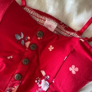 🌸3/$25🌸 Red Floral Dress